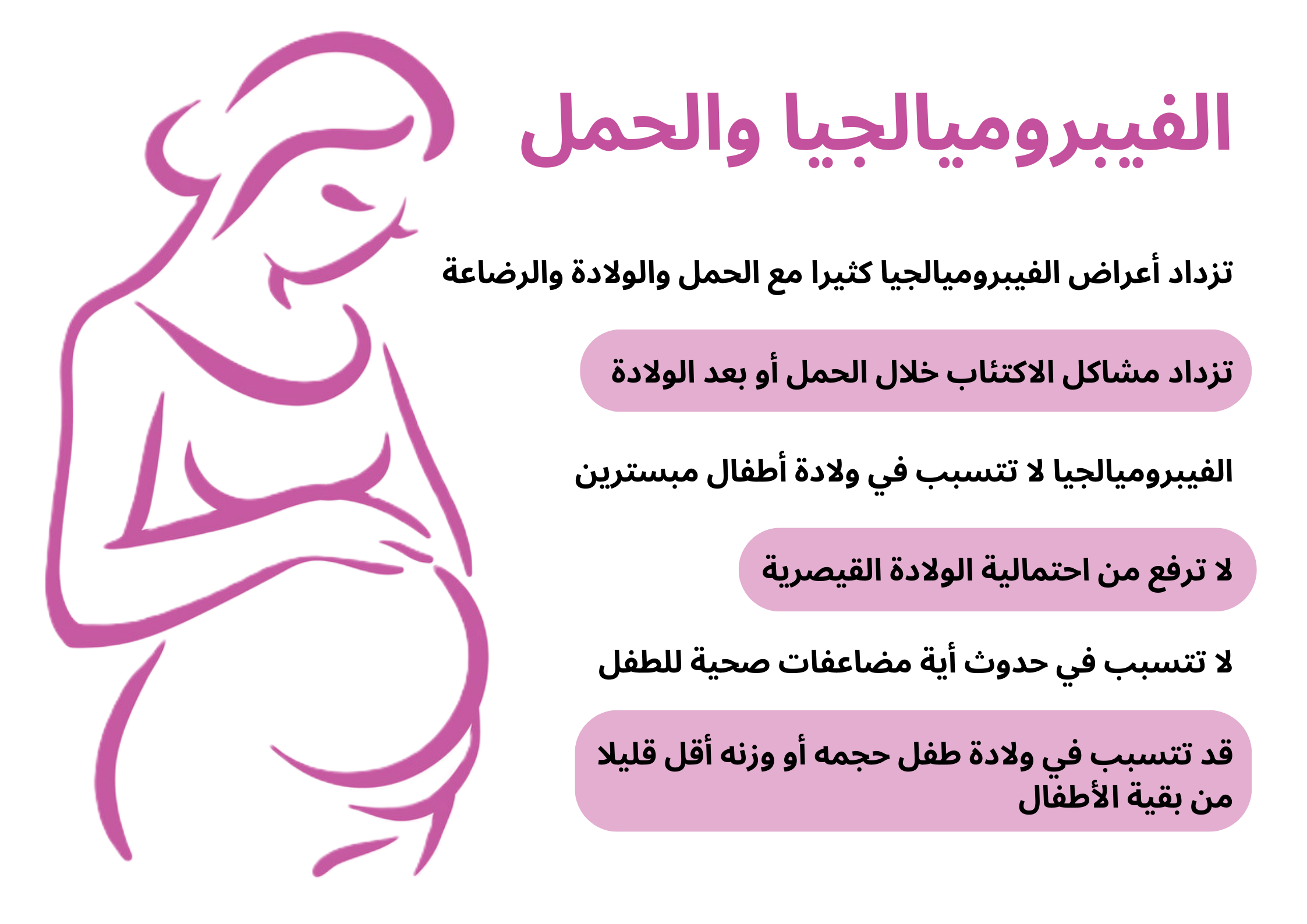 الفيبروميالجيا والحمل	
