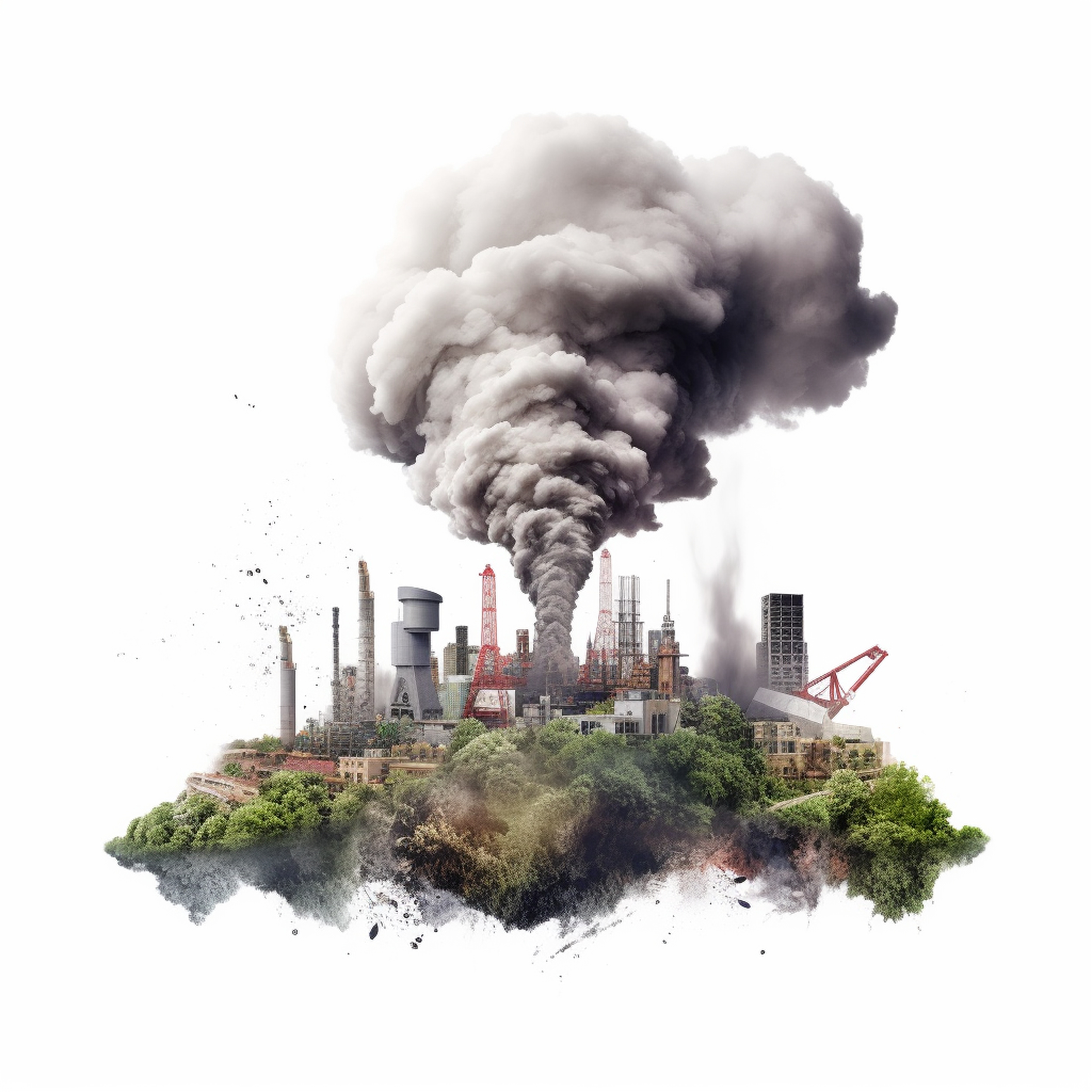 Polluted environment البيئة الملوثة	